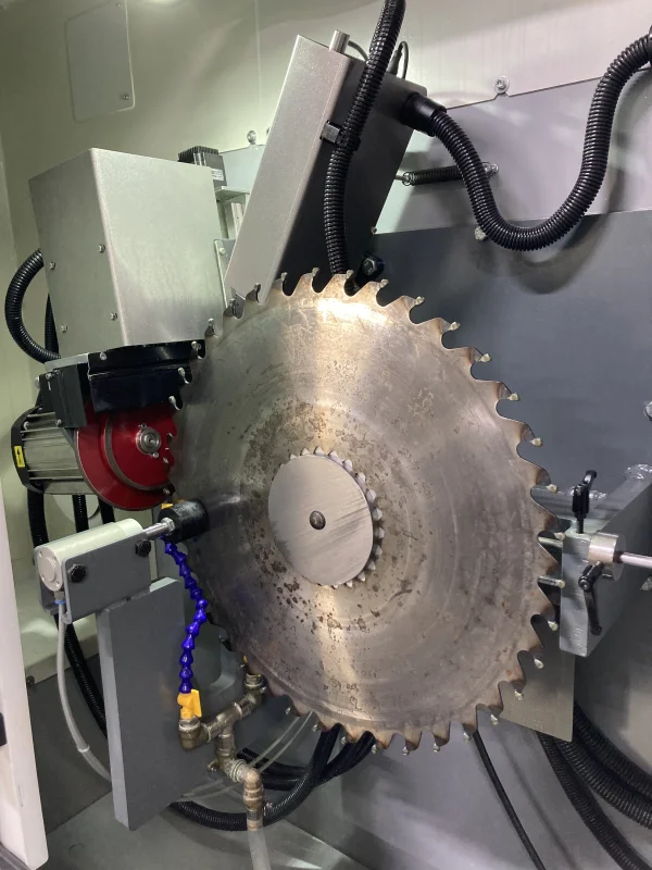 Circular TCT sharpening machine with double wheel - Top grinding