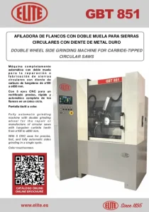 Brochure ELITE GBT 851