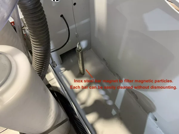 Détails du système de refroidissement et de filtration ELITE modèle FILTRAmaq PRO