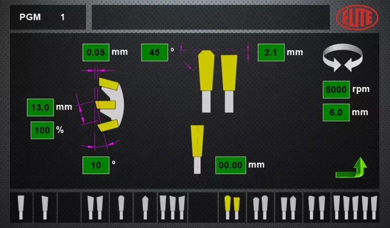 Écran tactile permettant une programmation rapide et facile. Modèle ÉLITE AVB 750